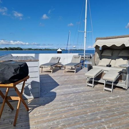 Hausboot Liliput Hotel Stralsund Kültér fotó