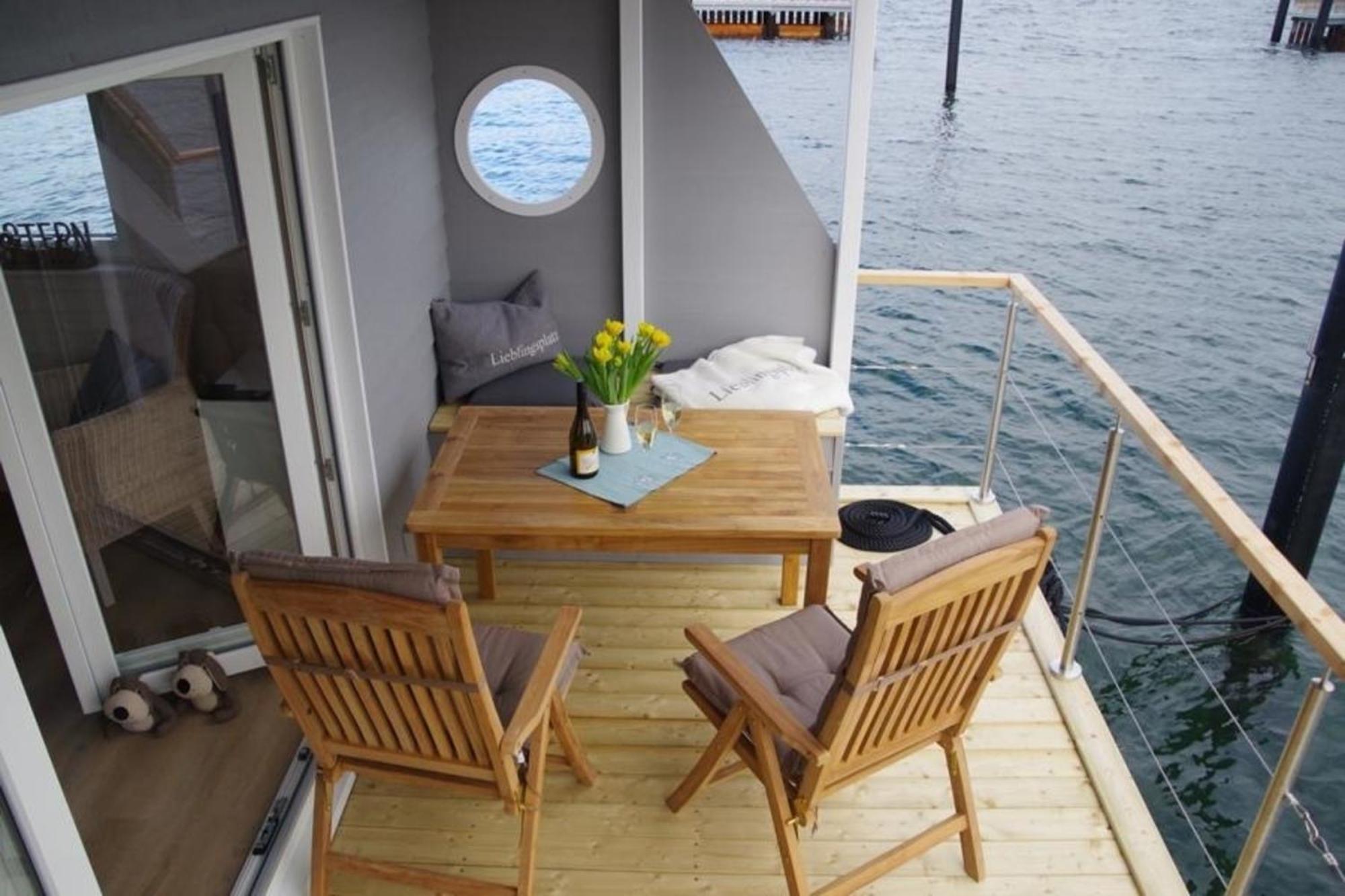 Hausboot Liliput Hotel Stralsund Kültér fotó