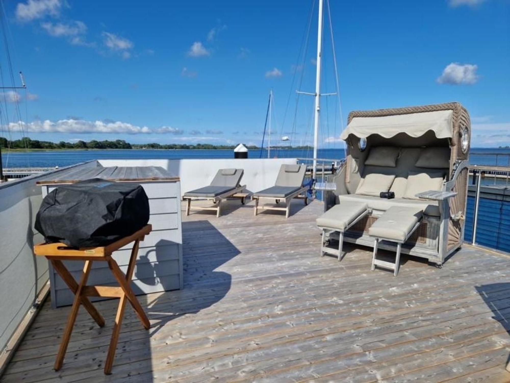 Hausboot Liliput Hotel Stralsund Kültér fotó